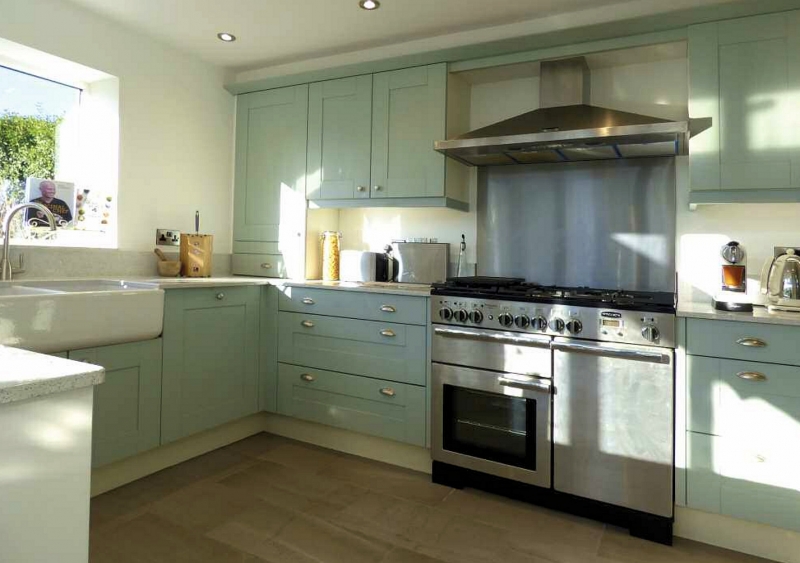 Bespoke Green Kitchen By Grand Interior Designs UK In Sheffield